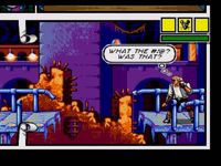 Comix Zone sur Sega Megadrive